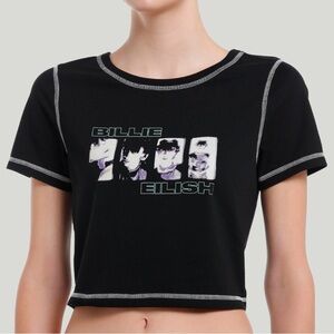 Billie Eilish Blurry Faces Baby T-Shirt